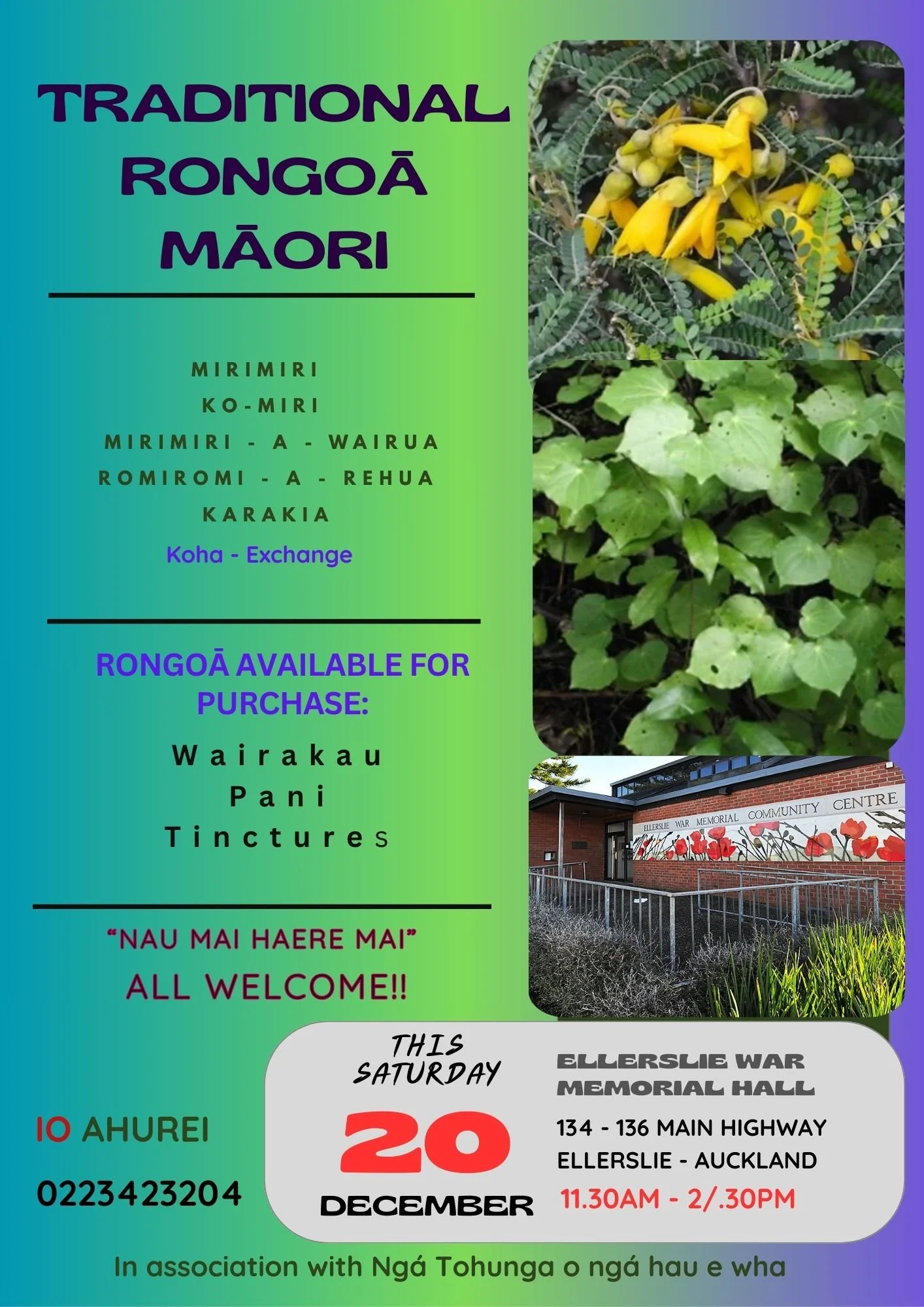 Traditional Rõngoa Māori