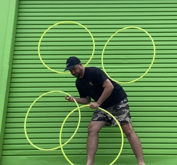 Juggling and Ground Objects