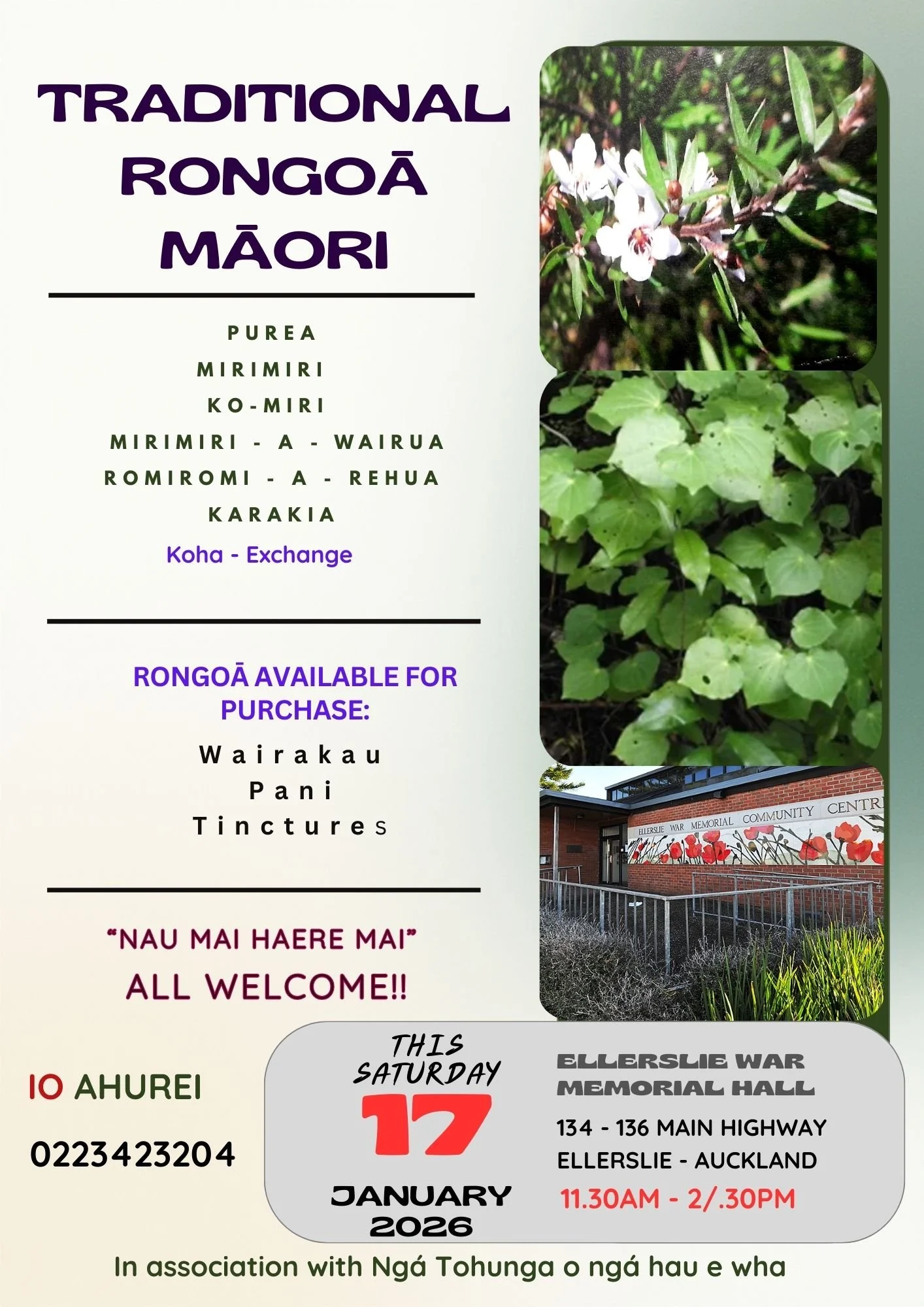 Traditional Rõngoa Māori