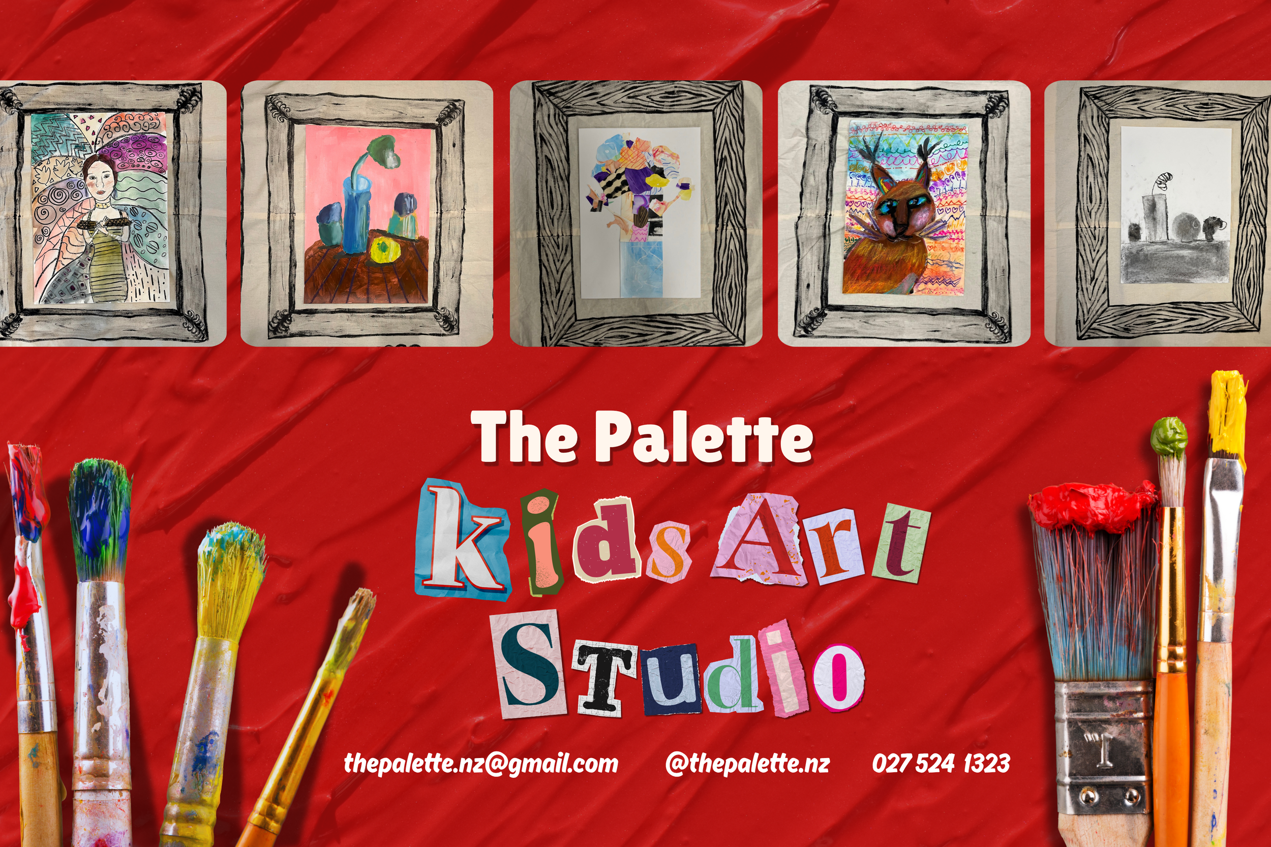Kids After School Art Classes - The Palette Term 3