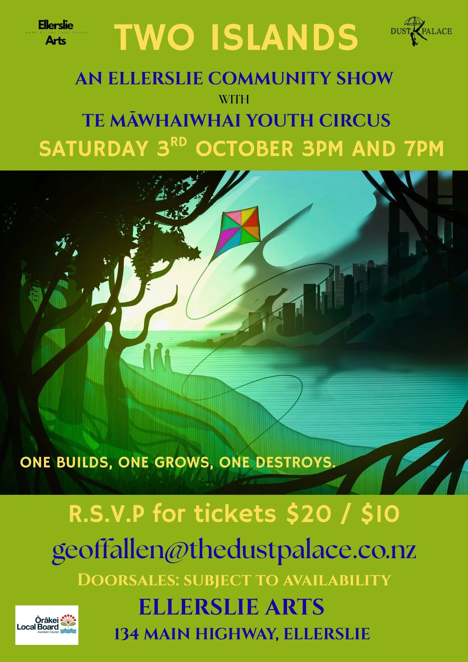Two Islands Circus Theatre Show