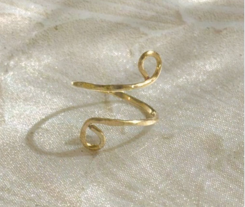 Adjustable Gold Wrap Me ring