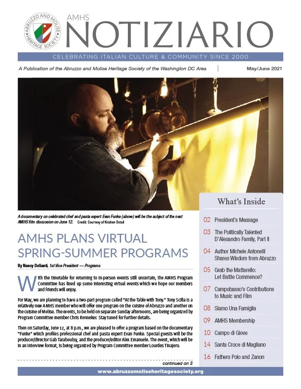 AMHS PLANS VIRTUAL SPRING-SUMMER PROGRAMS