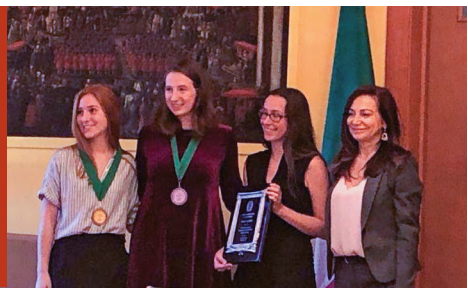 ANNAPOLIS STUDENTS WIN ITALIAN EMBASSY’S DA VINCI PRIZE
