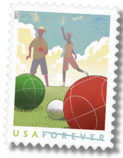 U.S. Postal Service Honors BOCCE with New Stamp