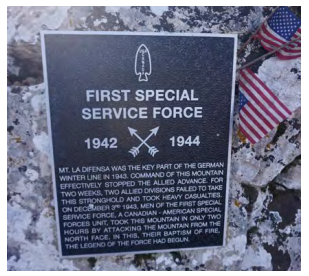 Canadian-American Special Force in Italy Remembered for Key Victory in World War II