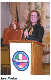 AUTHOR SARA FORDEN TELLS DRAMATIC STORY OF FAMED HOUSE OF GUCCI