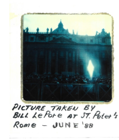 A REMEMBRANCE FROM A VISIT TO ITALY