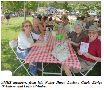 AMHS, TUSCANY CLUB, AND PASSATEMPO MEETUP SUPPORT FESTA ITALIAN IN FREDERICK, MD
