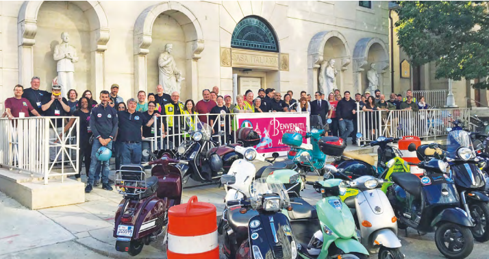 AMHS CELEBRATES THE VESPA & ITS INVENTOR