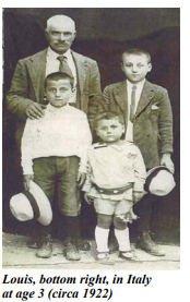 LOUIS ALDO DeSANTI: A REMARKABLE LIFE
