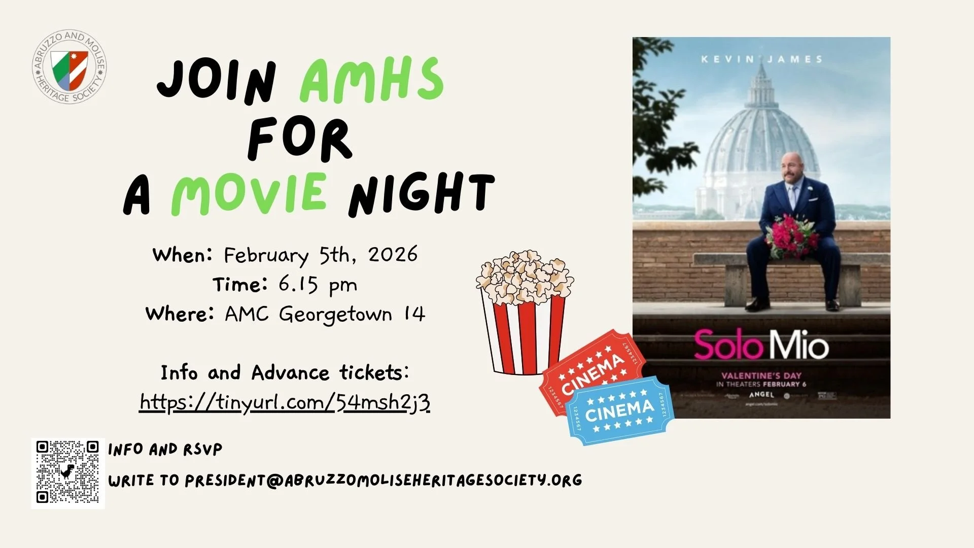 Solo Mio Movie Night 