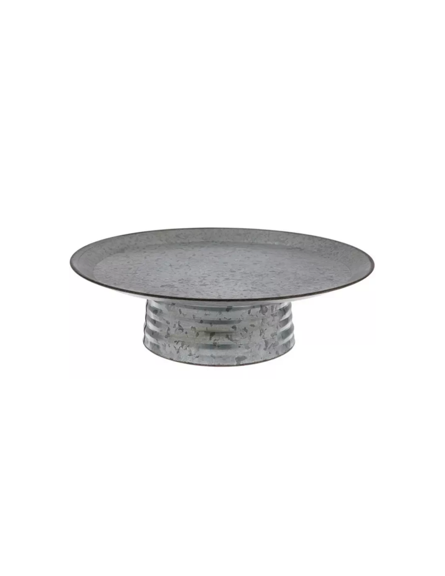 Galvanized Metal Mini Cake Stand