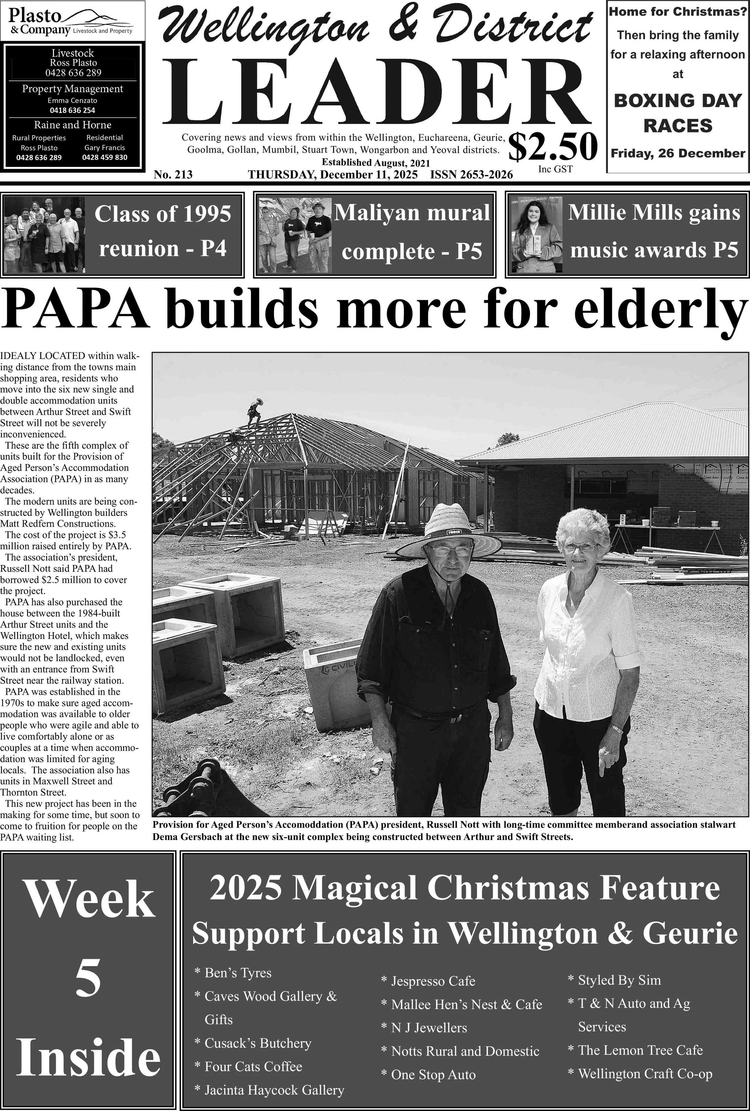 No. 213 - December 11, 2025