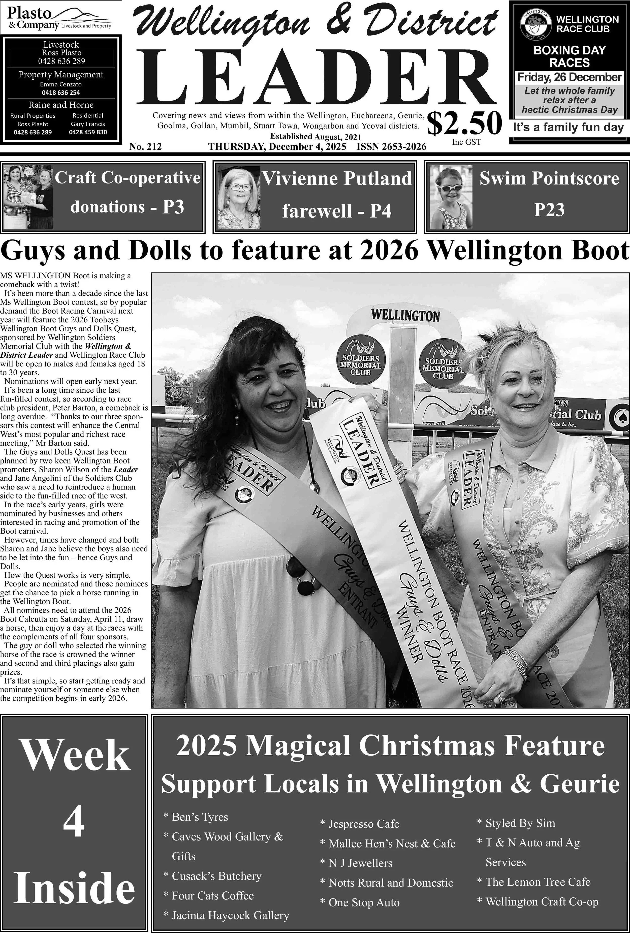 No. 212 - December 4, 2025