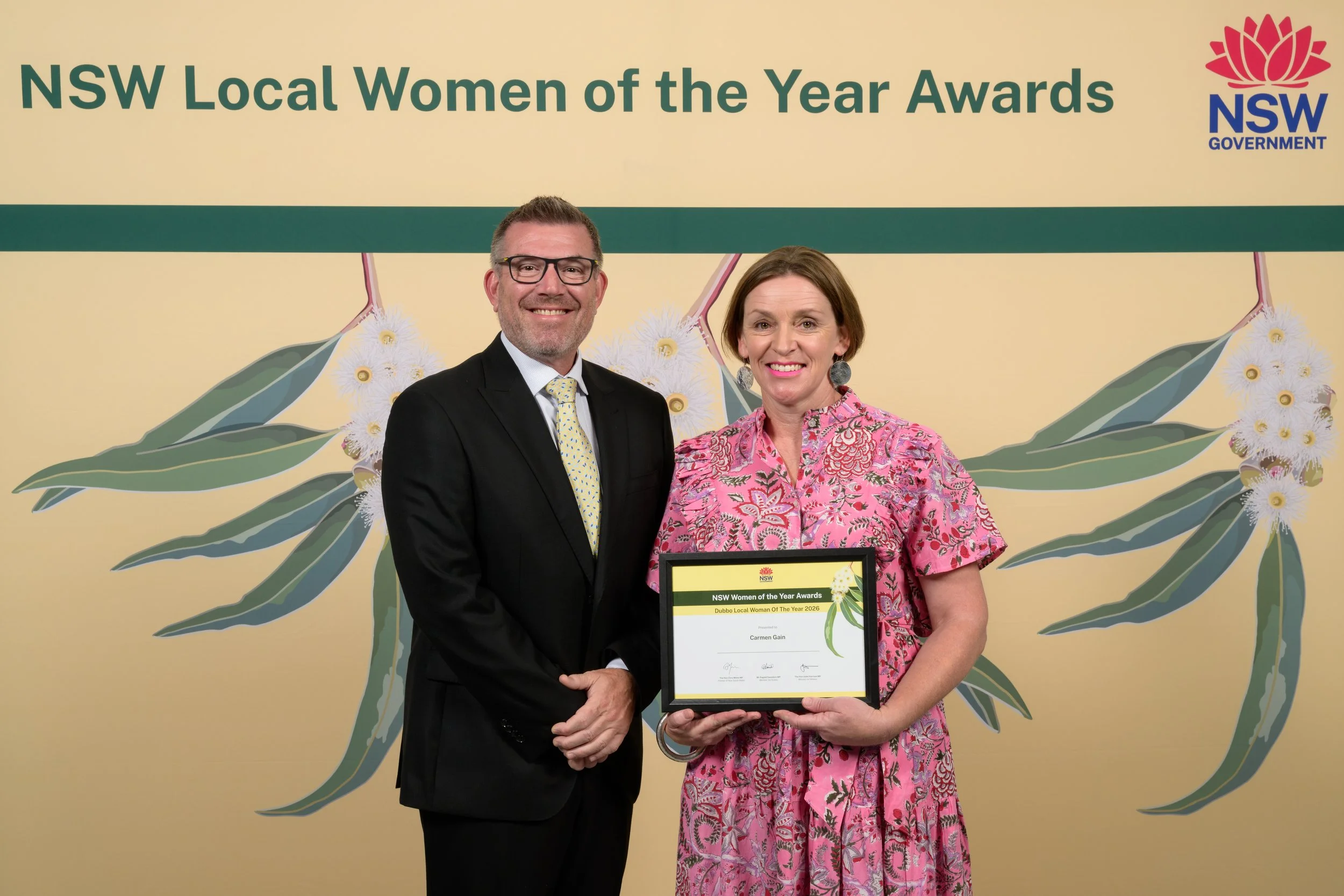 Carmen Gain recognised as the 2026 Dubbo electorate Woman of the Year