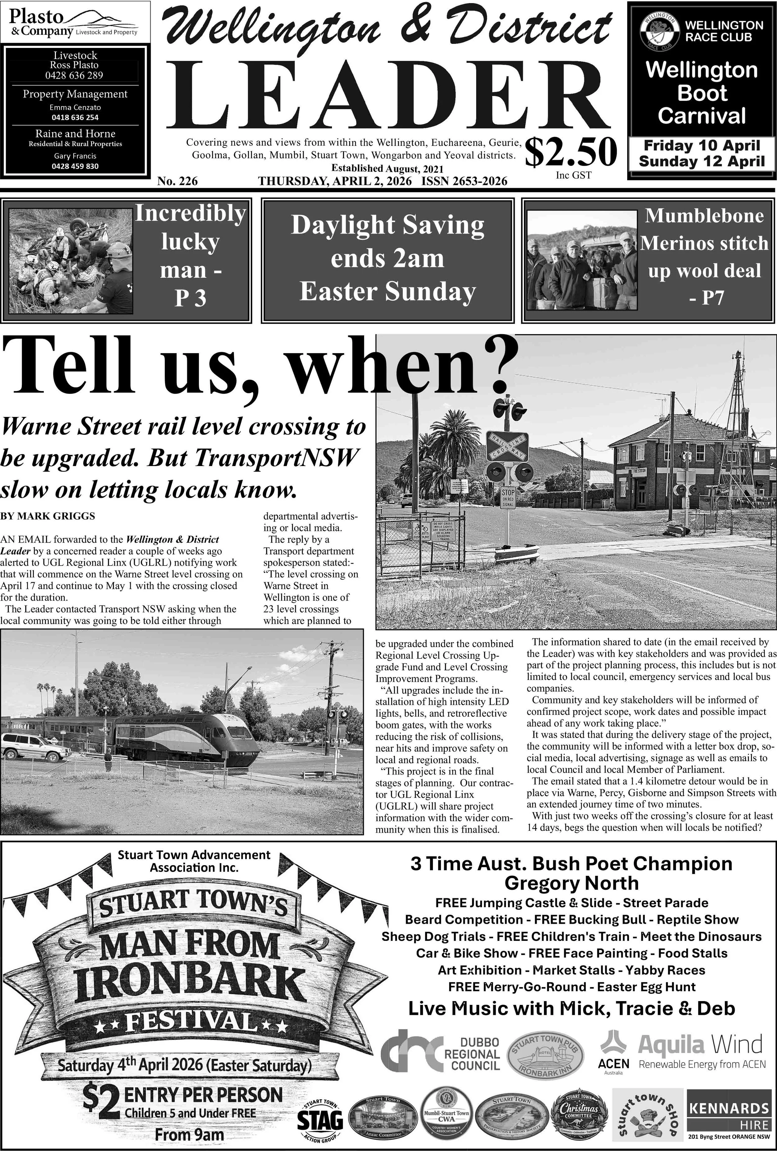 No. 226 - April 2, 2026