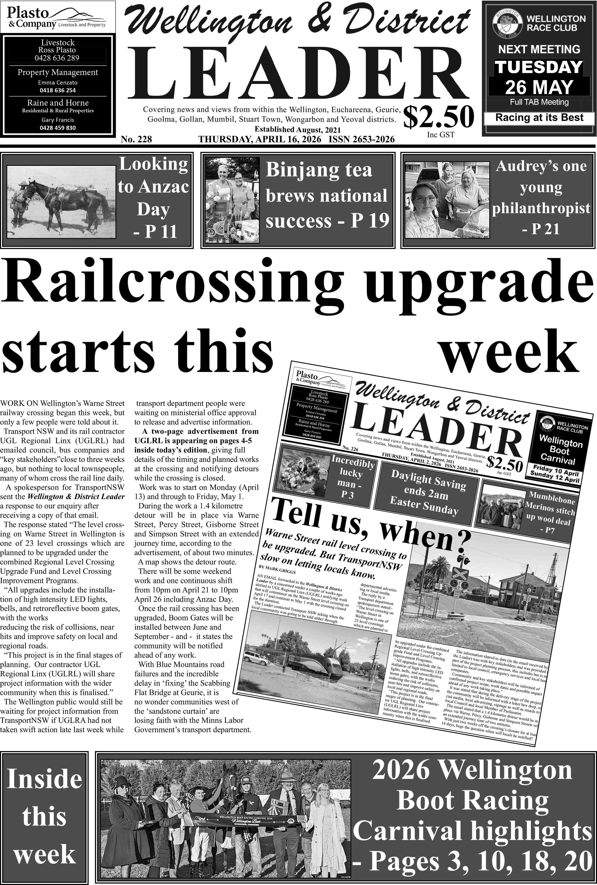 No. 228 - April 16, 2026