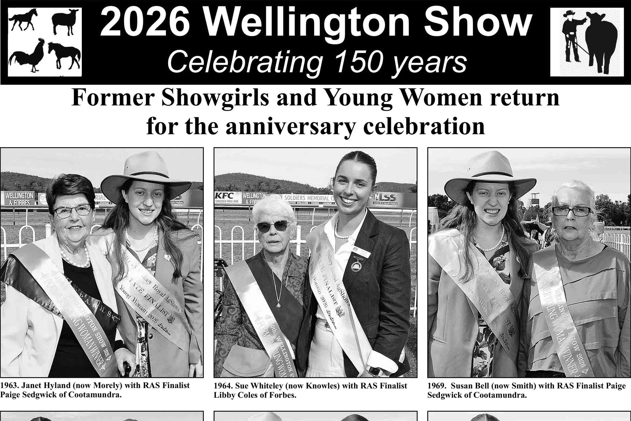 2026 Wellington Show - Former Showgirls and Young Women return for the 150th Anniversary Show