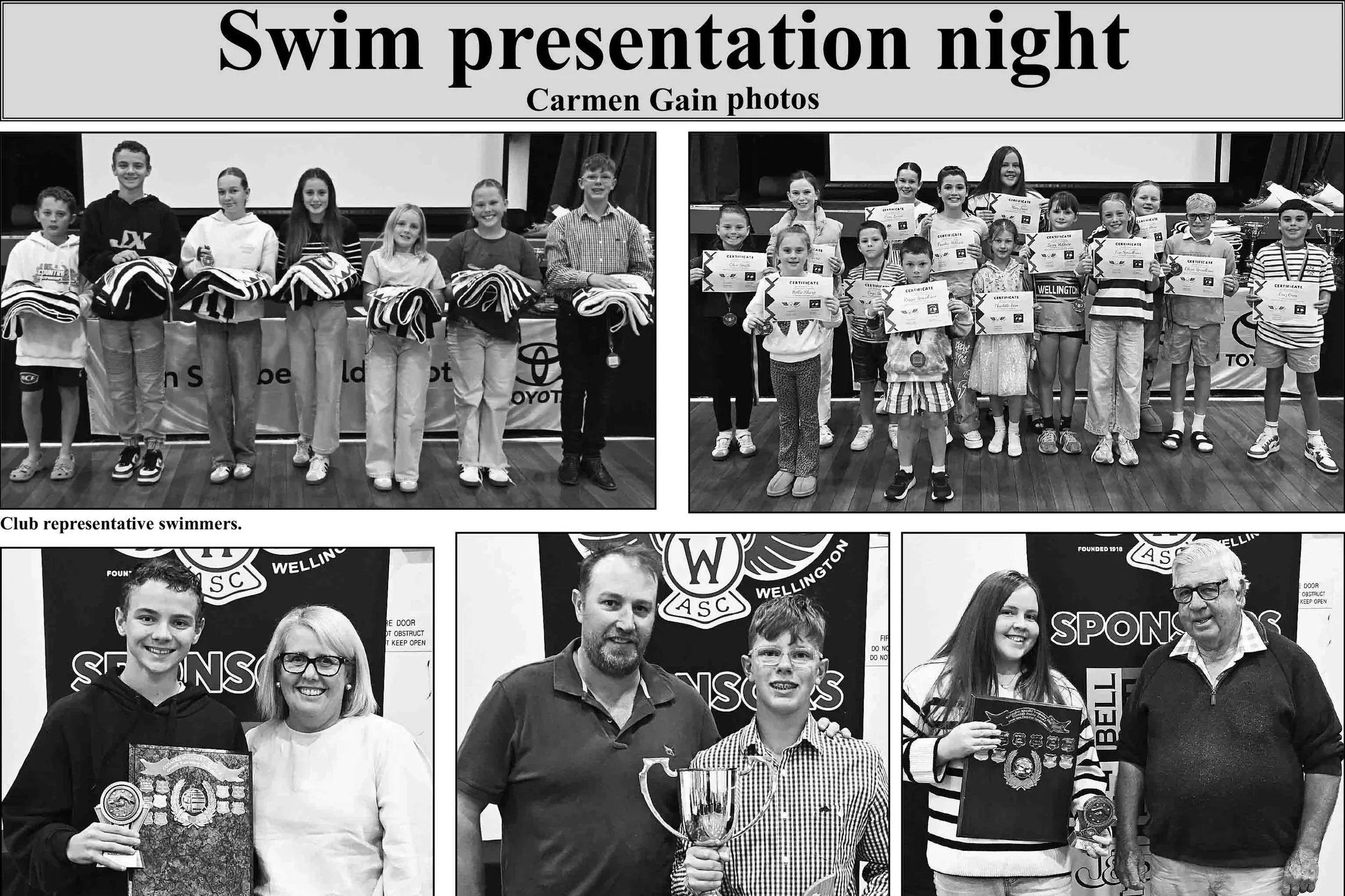 Swim Presentations 2025-26 season