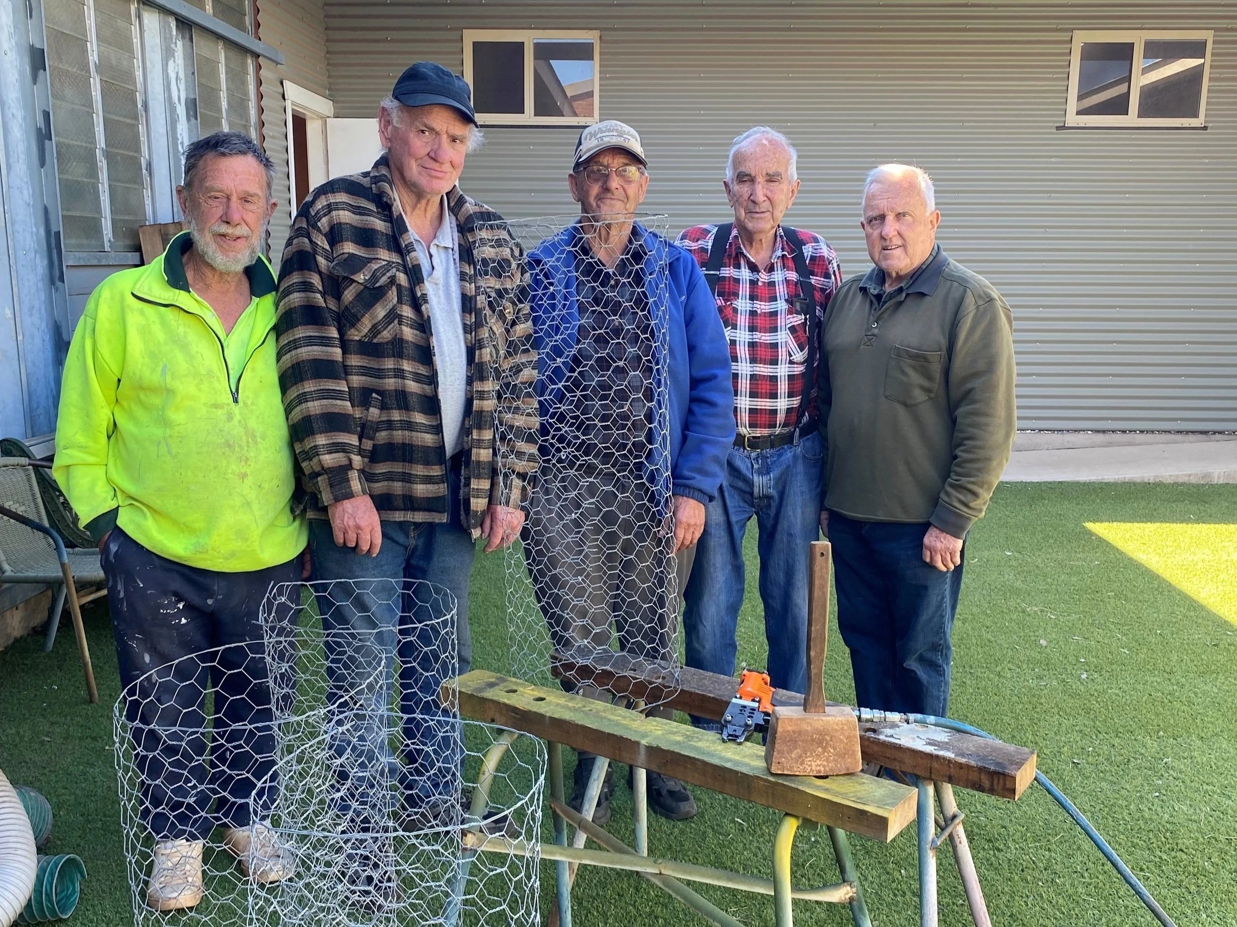 Men’s Shed assists Arboretum