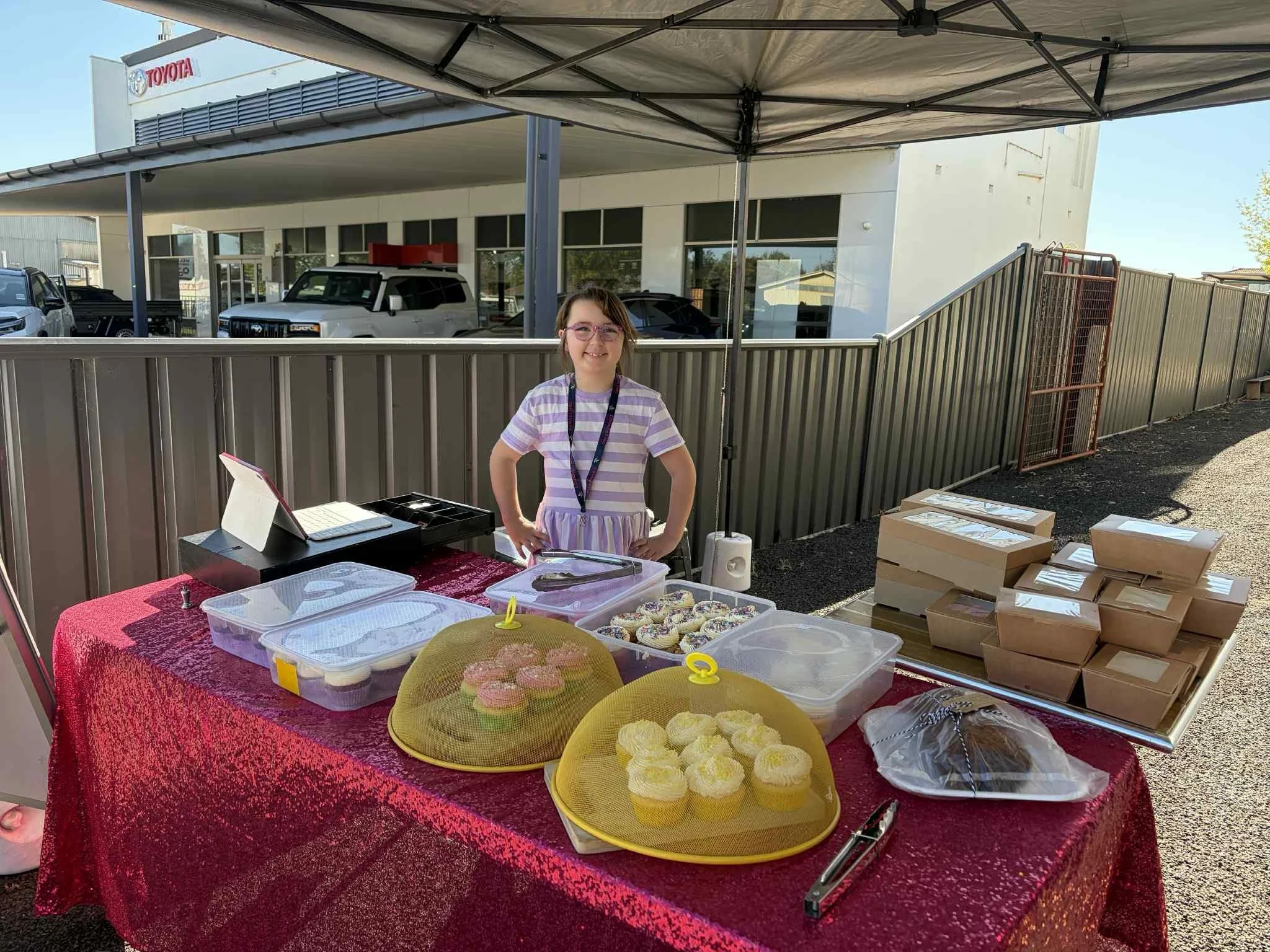 Cup cake drive yields $643 for CWA