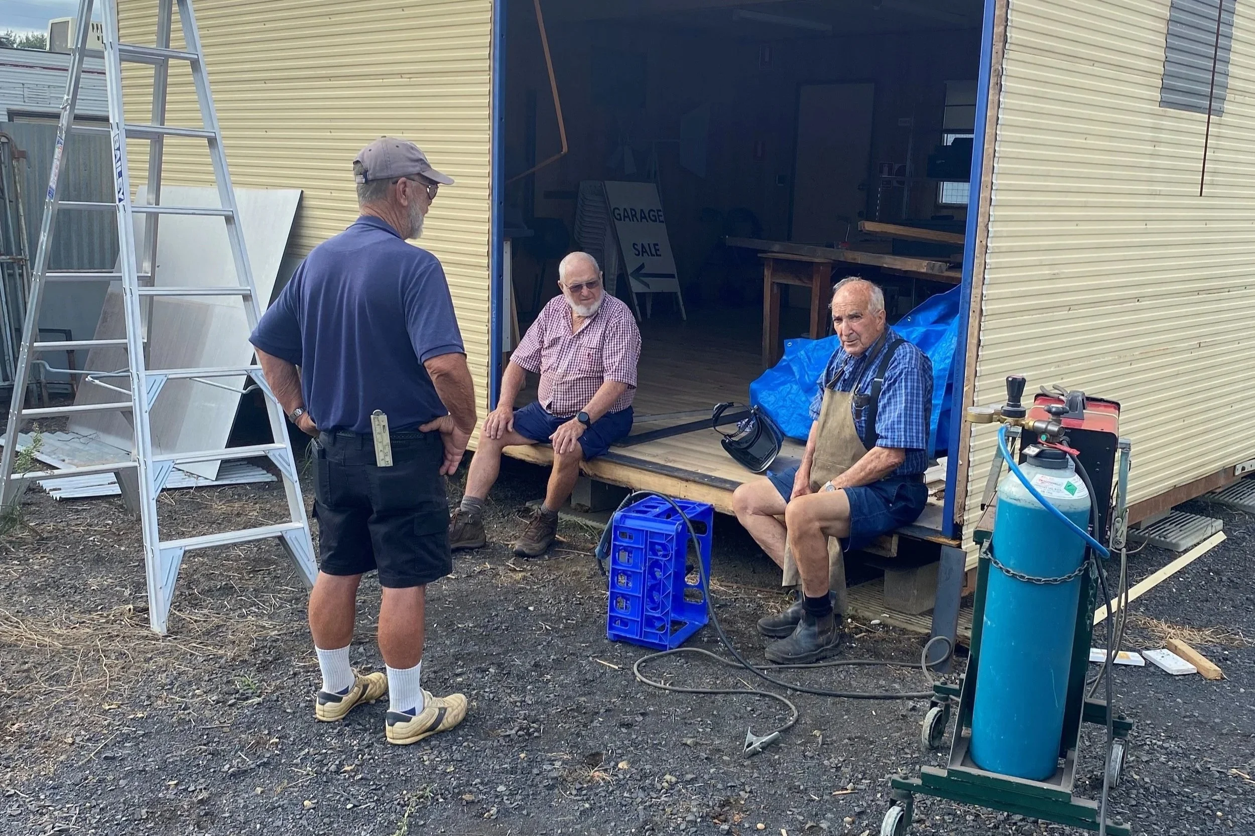 Men’s Shed tearoom makes way for new display showcase