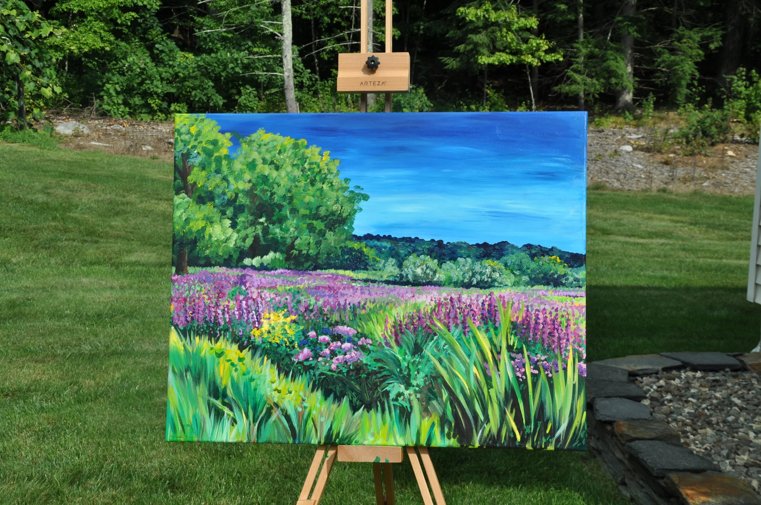 flowers painting original art
