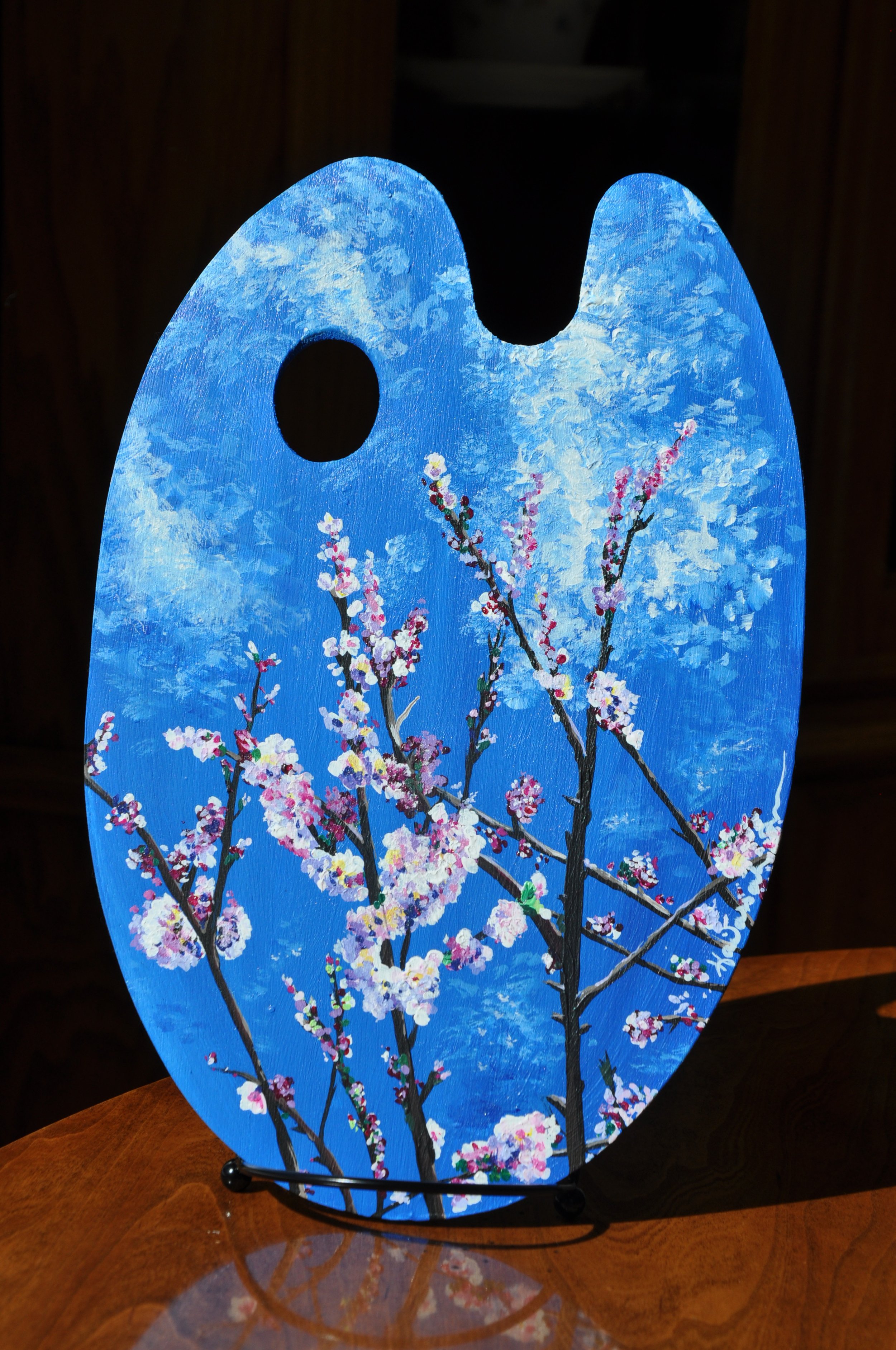 Spring Sky Original Painting Local Art