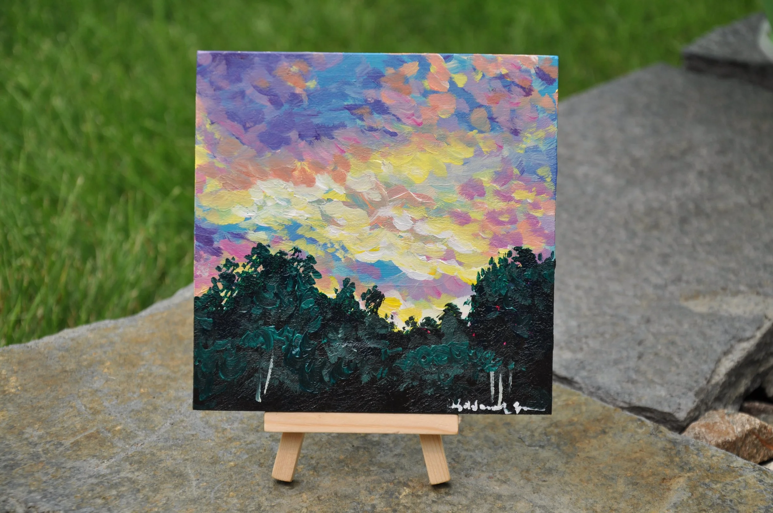 Sunset Painting