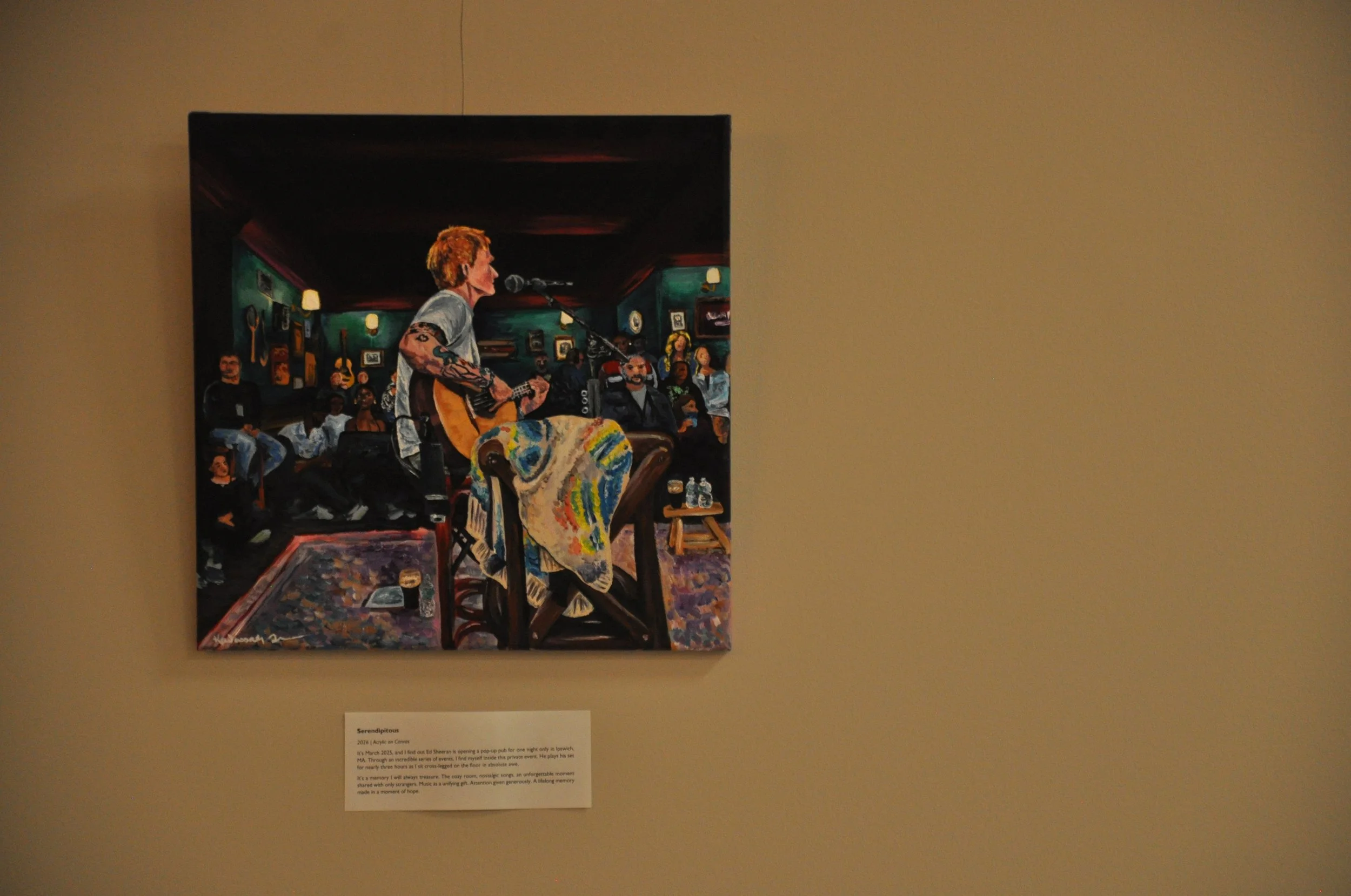 Ed Sheeran Original Painting