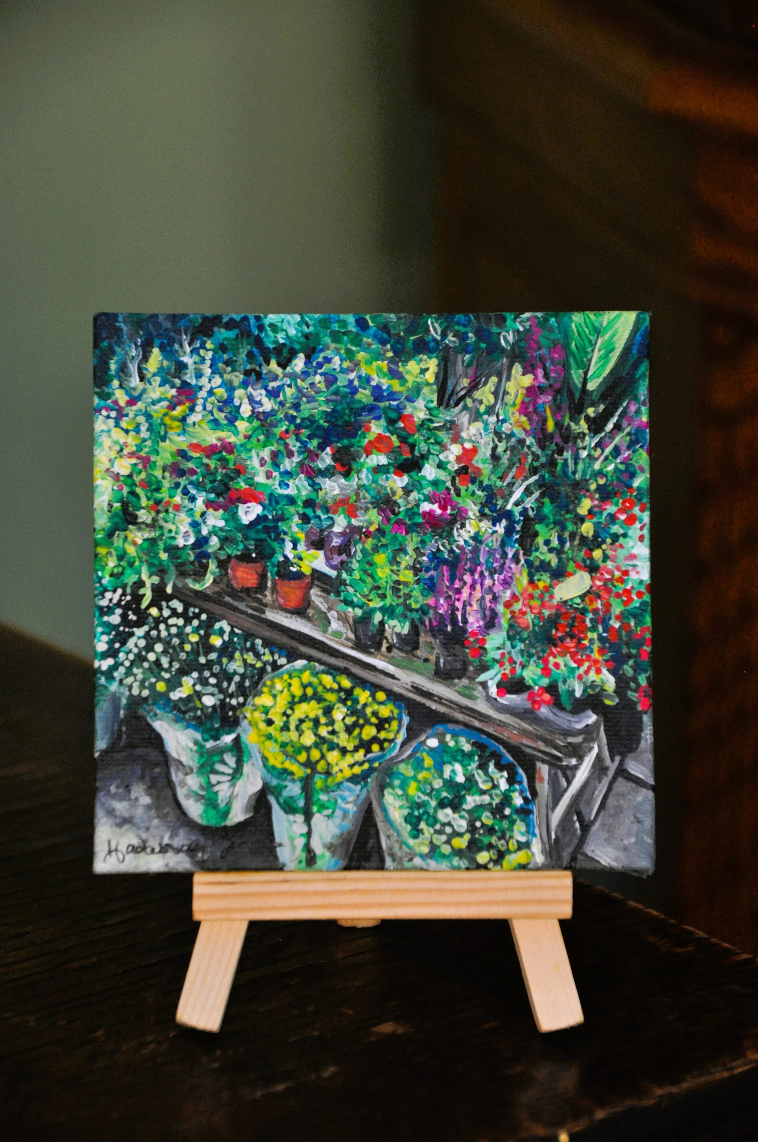 "Flower Stand" (4x4)