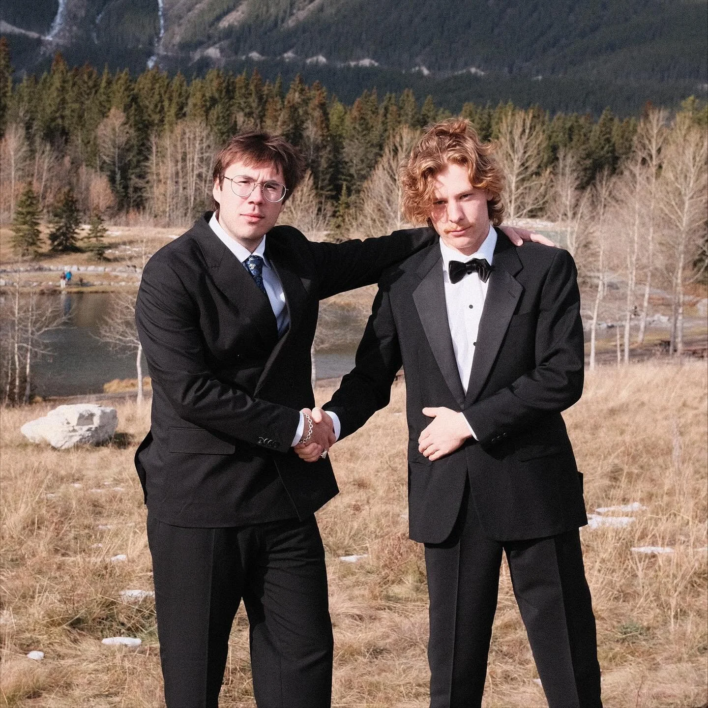 My best friend got married. Paul cosplayed 1929. Horse girl wife.