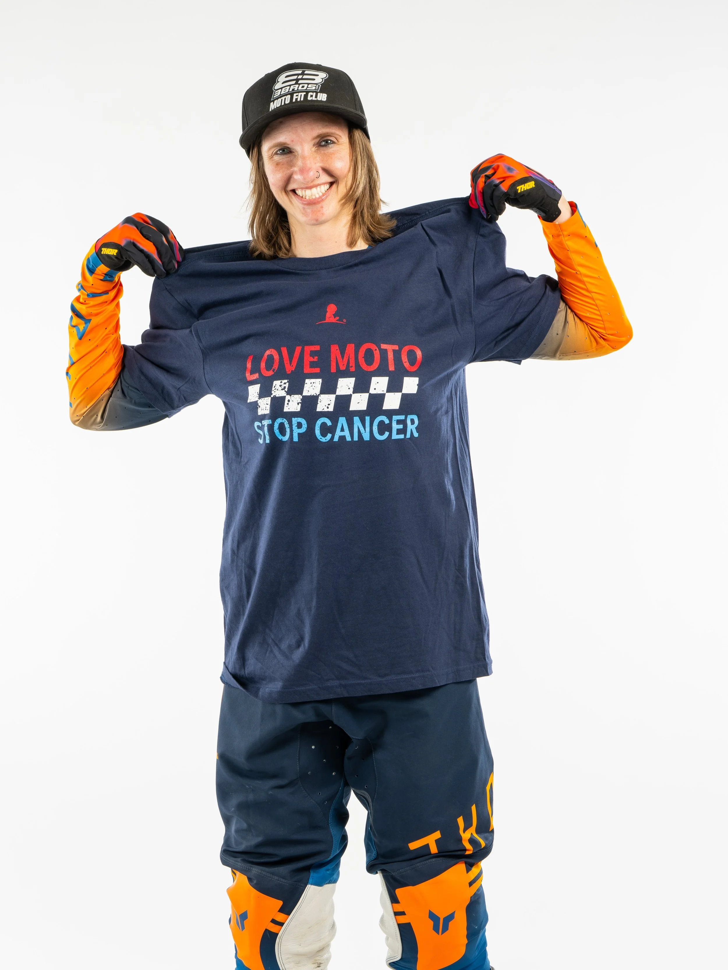 Really excited to rep this shirt all summer long in support of my little heroes at @stjude who are fighting battles rougher than any moto track. 🔥 Limited run. Big mission. This patriotic tee is only available this summer&mdash;don&rsquo;t get left 