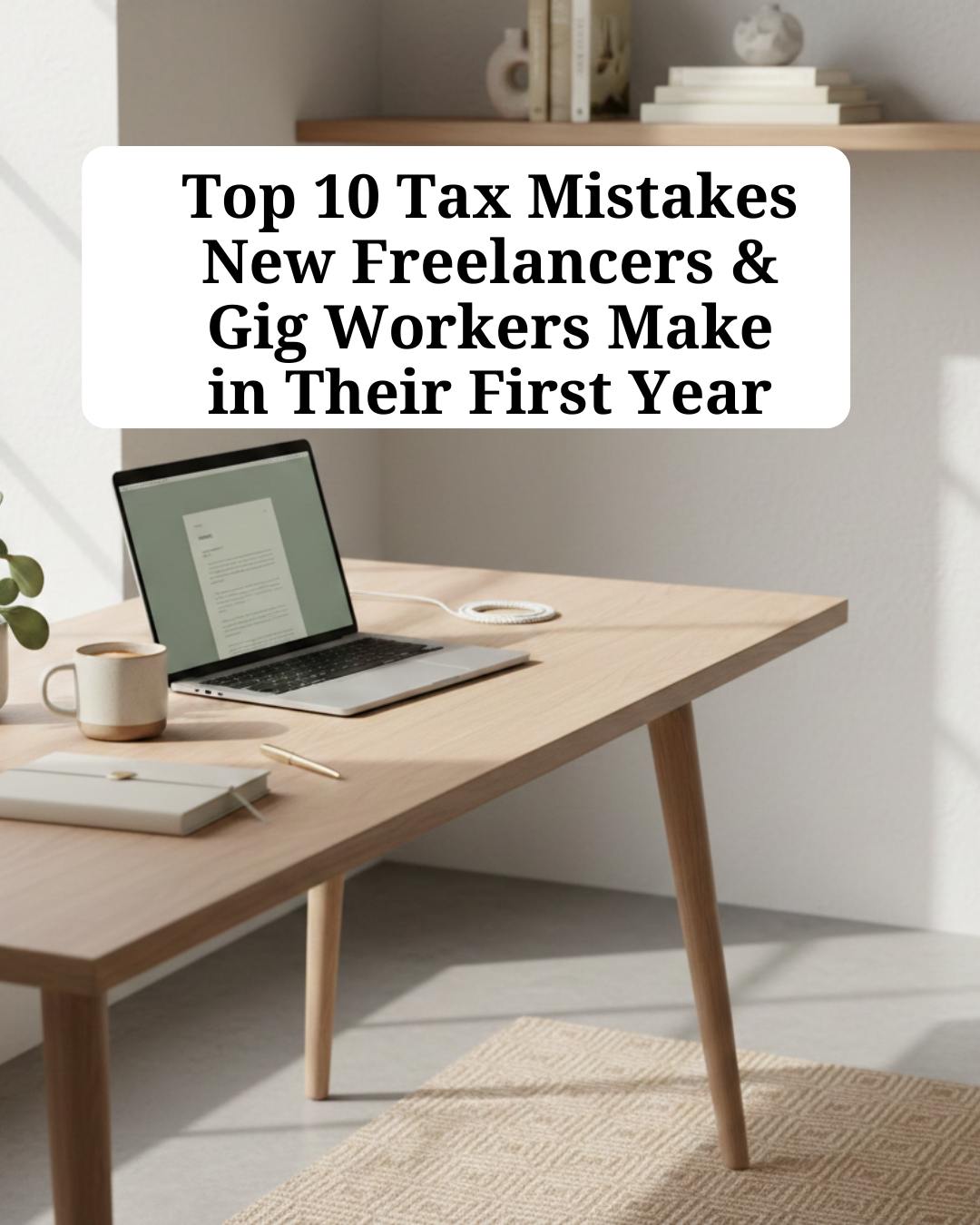 Top 10 Tax Mistakes New Freelancers and Gig Workers Make in Their First Year