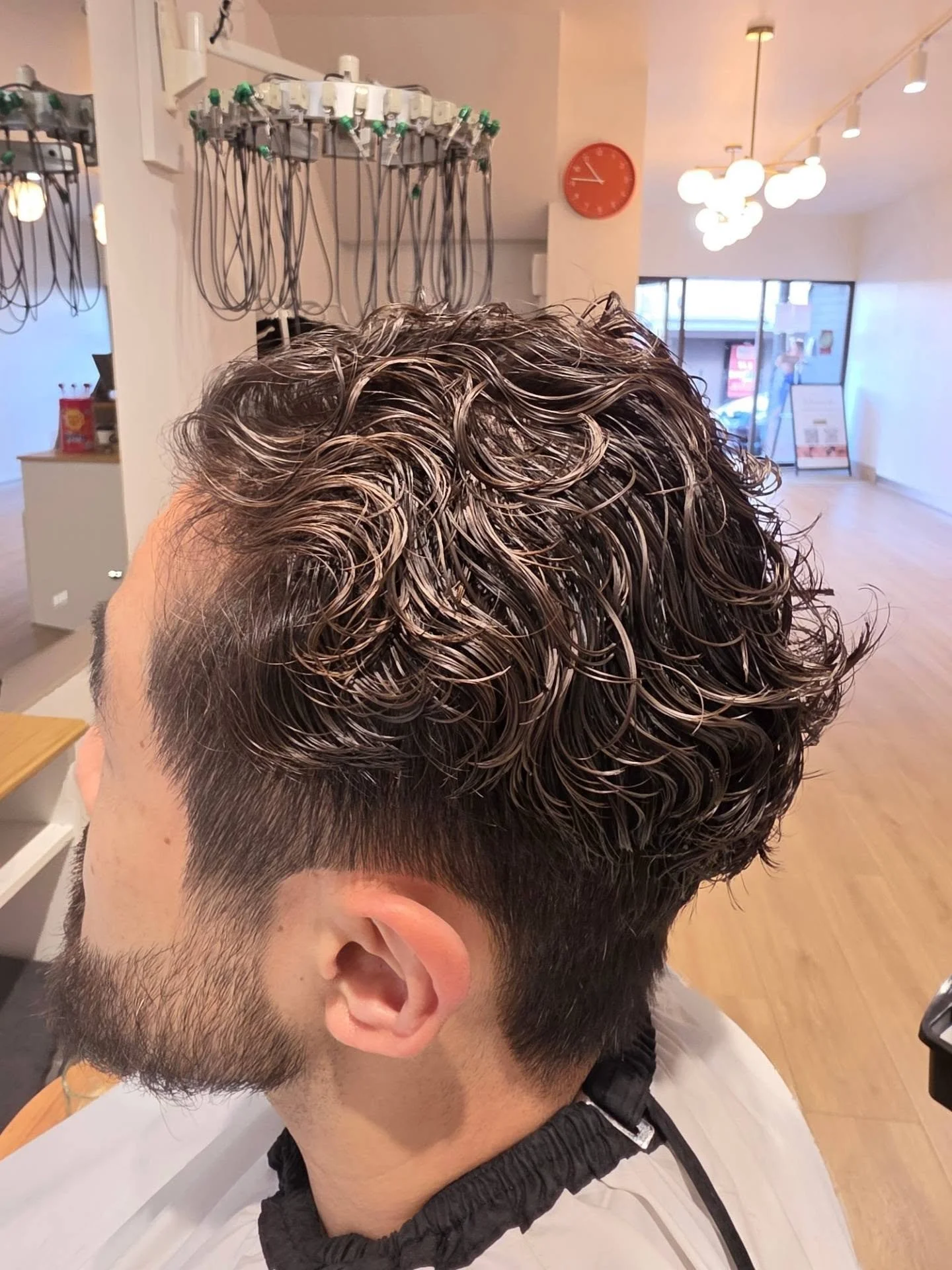 Men&rsquo;s Swept-Back Wavy Perm ✨
Natural waves with volume, styled back for a clean and effortless look.

#MensPerm #SlickBackPerm #WavyPerm #MensHair #KoreanPerm SydneyHair EppingHair SisHair