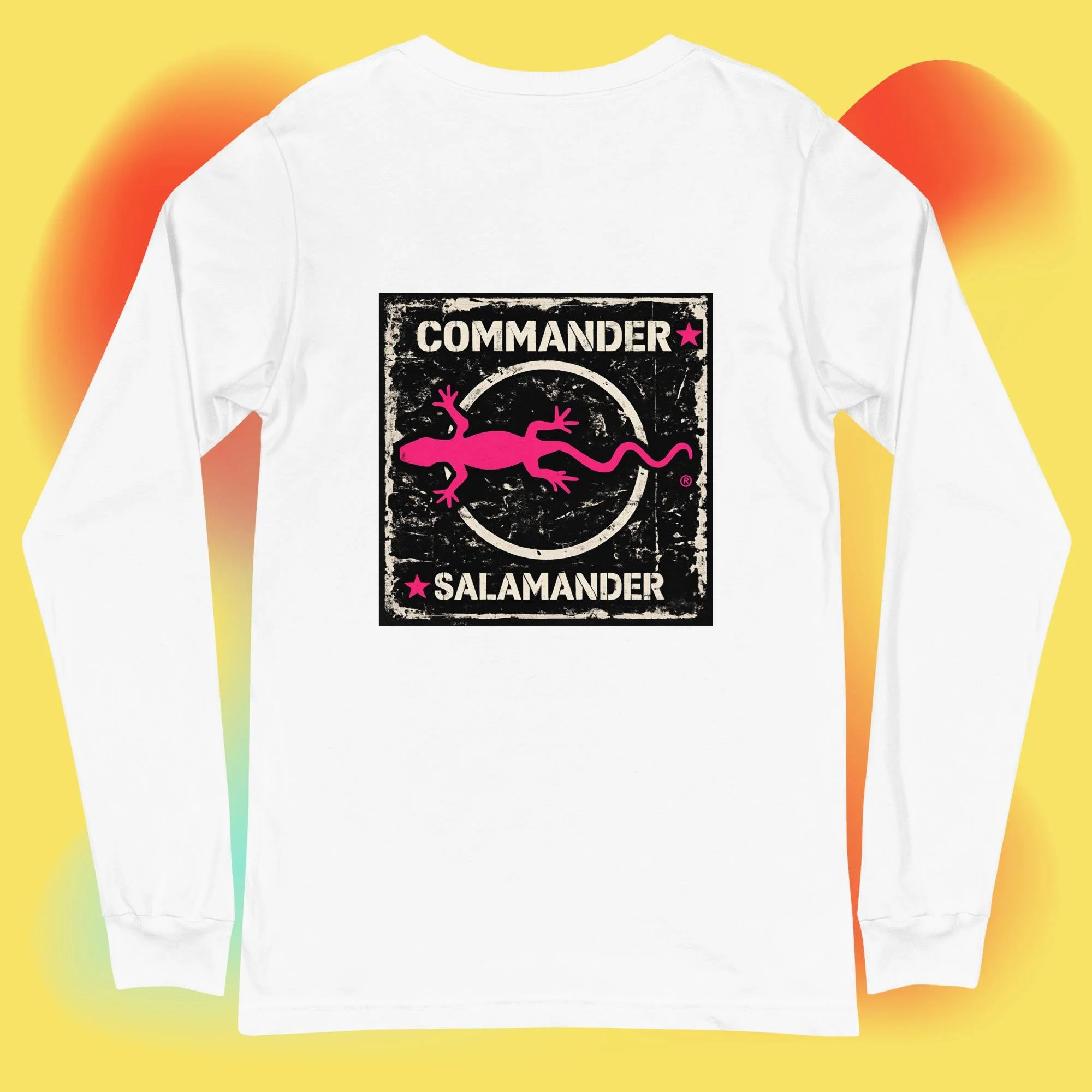 Pink Crawl-Unisex Crew Long Sleeve Tee