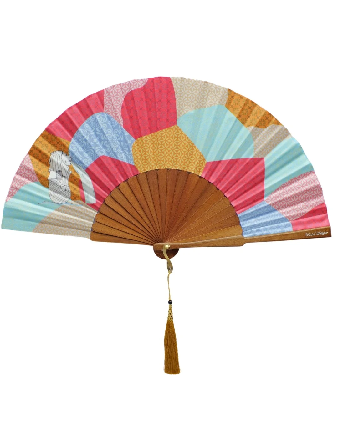 Peranakan Legacy luxury hand fan inspired by Singapore heritage