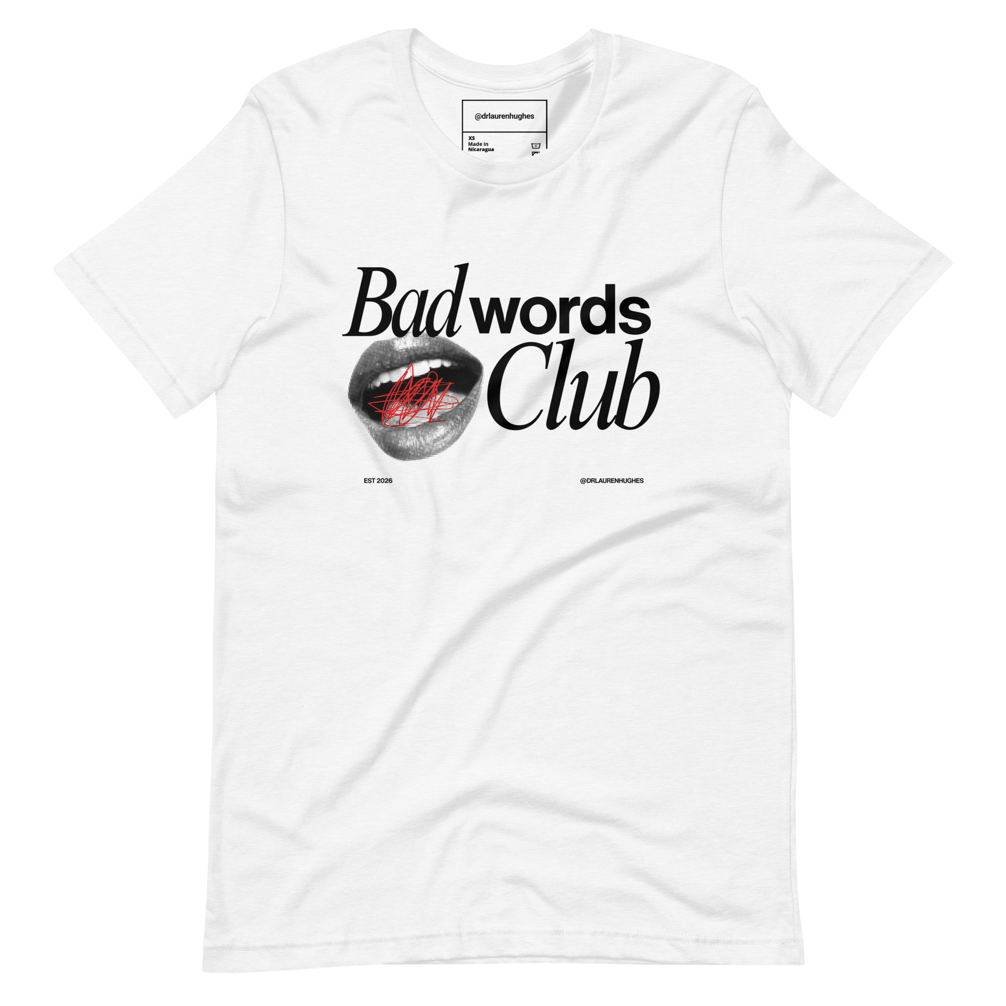 Bad Words Club T-Shirt for Parents
