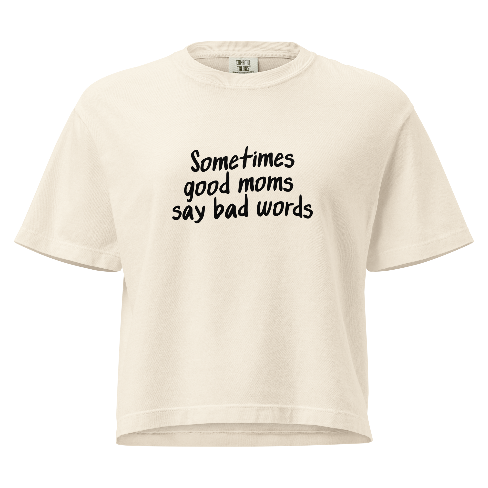 Good Moms heavyweight boxy tee