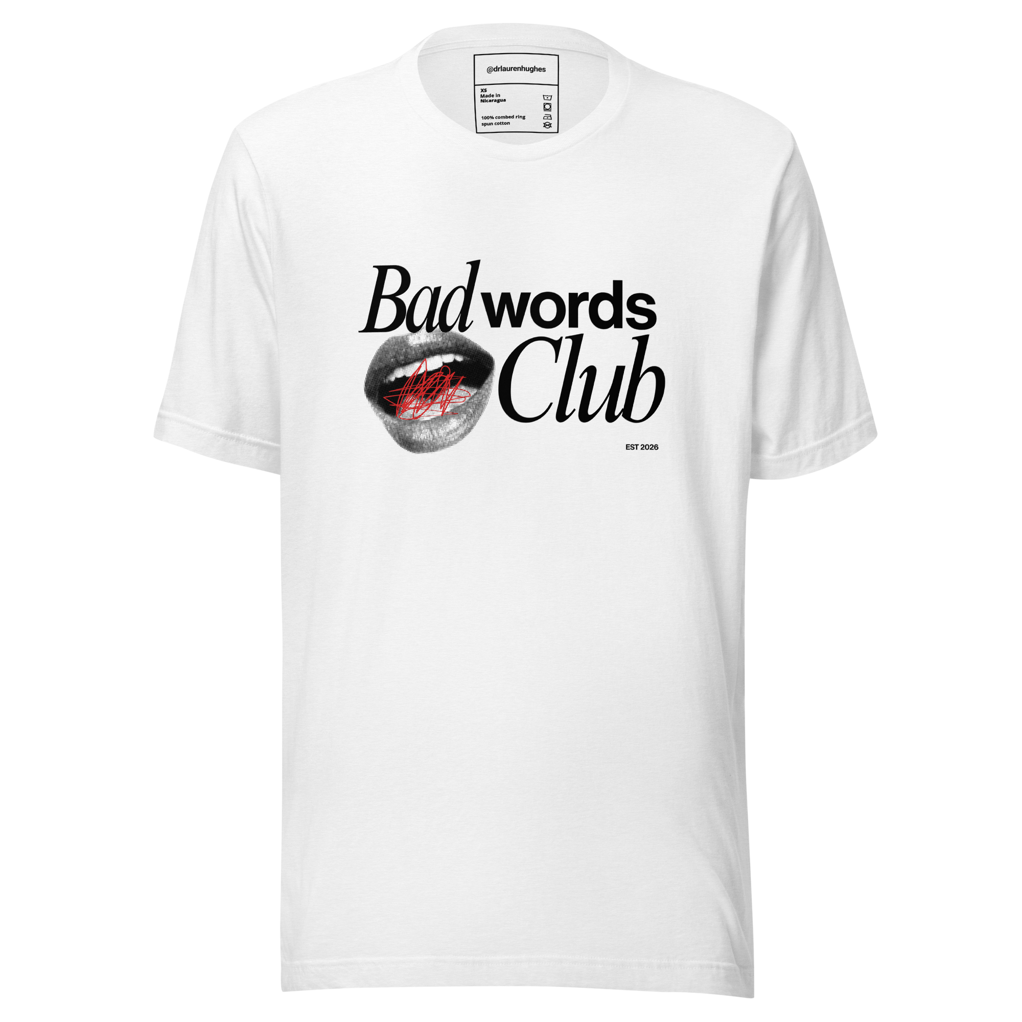 Bad Words Club T-Shirt for Parents