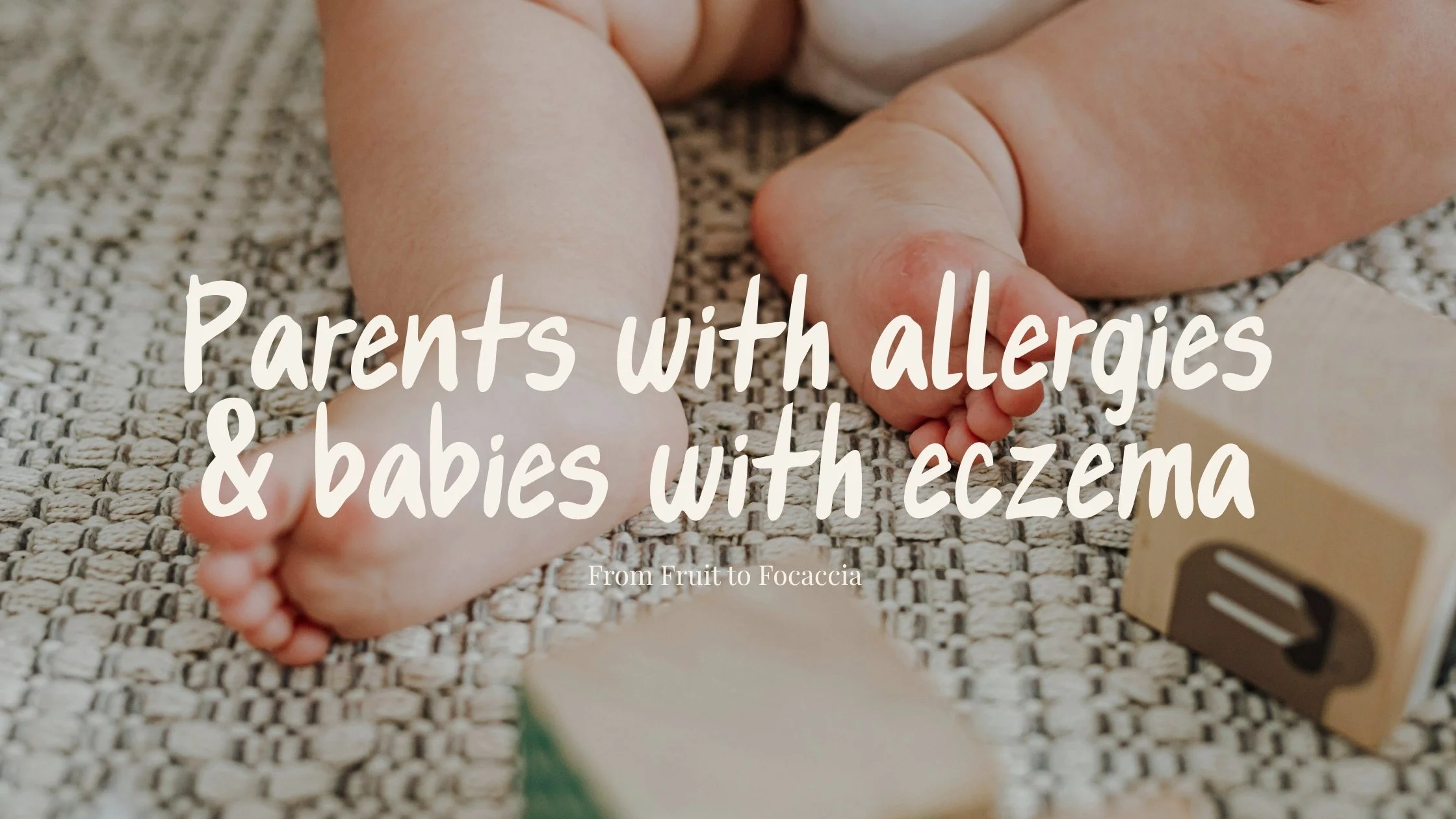 Parents with allergies and babies with eczema