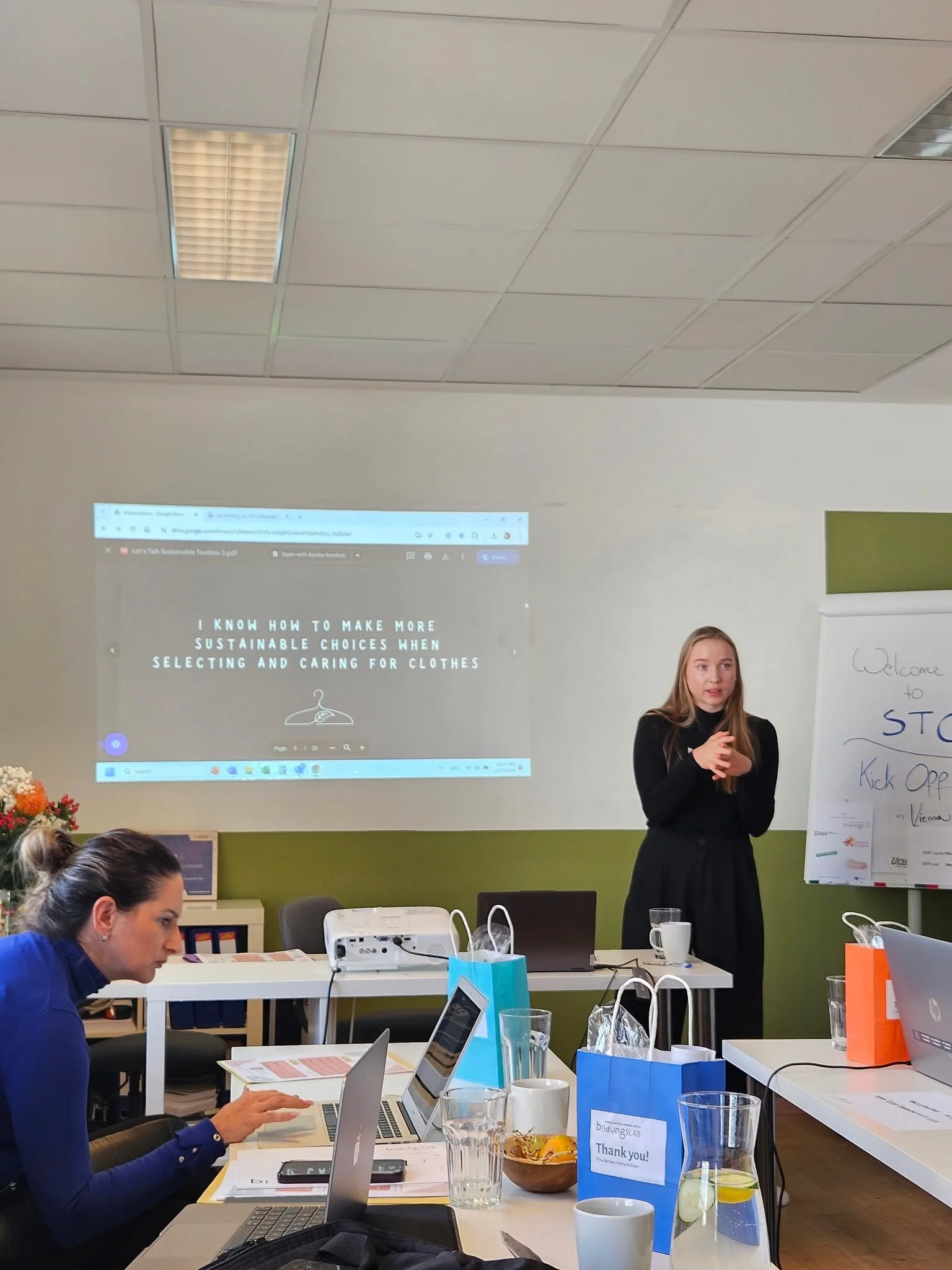 🌱 Sustainable Textile Counselor's First Meetup in Vienna! 🌱

We gathered in the heart of Vienna for the first-ever Sustainable Textile Counselor (STC) Meetup - a milestone moment for our consortium! 💡👗🌿

Day 1 Highlights:
🔹 Exploring our shared