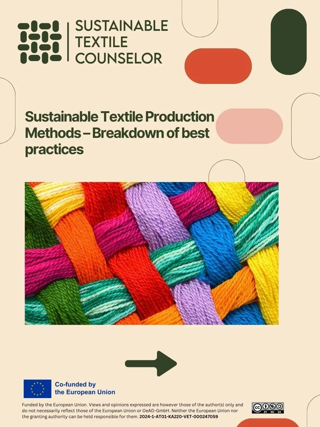 Sustainable textile production goes far beyond choosing organic materials 🌿
It requires rethinking the entire production system &mdash; from water use and energy sources to chemistry and material innovation.

Key best practices include water steward
