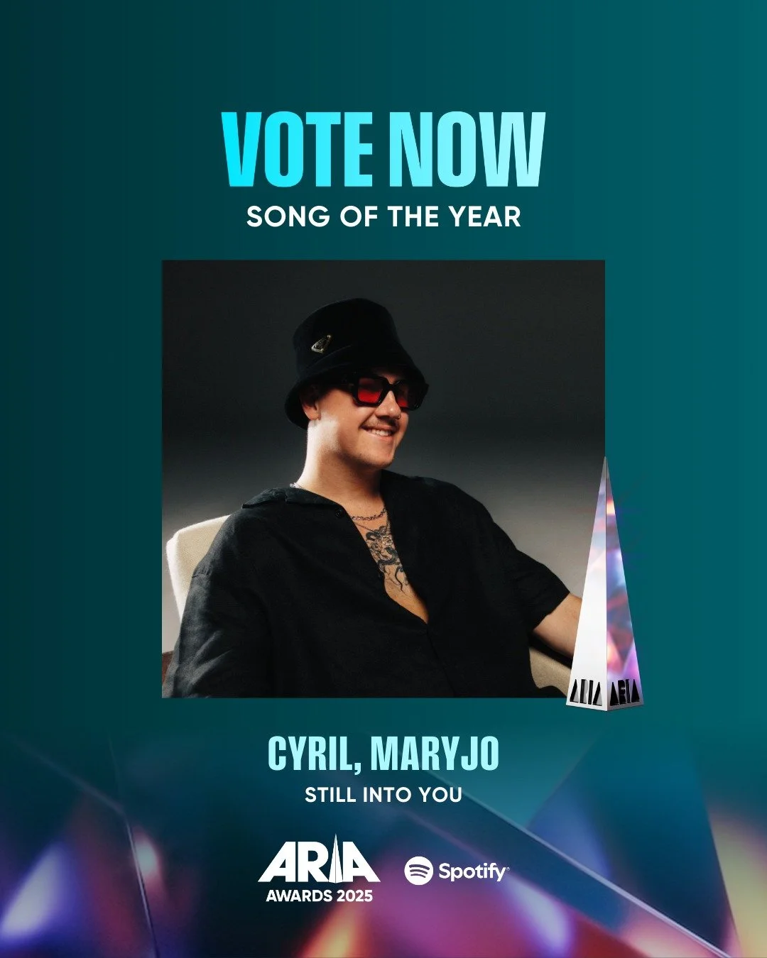 Congratulations to all of the ARIA nominees 🙌 

Incredible to see @itsyaboyciz, @followthefishtv, and @royelotis all nominated for Song of the Year, plus FISHER with another nom for Best Dance / Electronic Release.

Go team(s) @lukespagslucky @warne