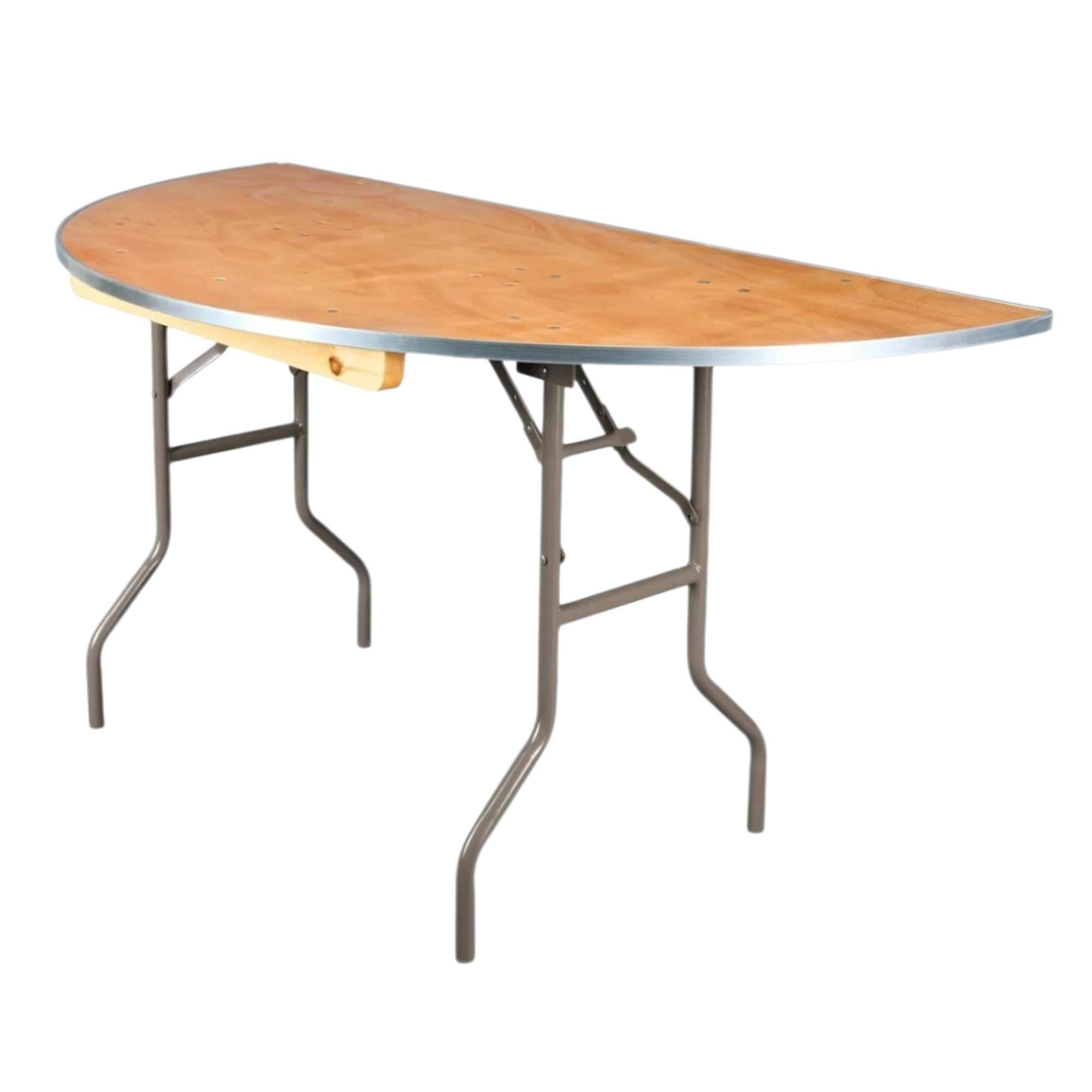60-Inch Half Round Table Rental Kansas City