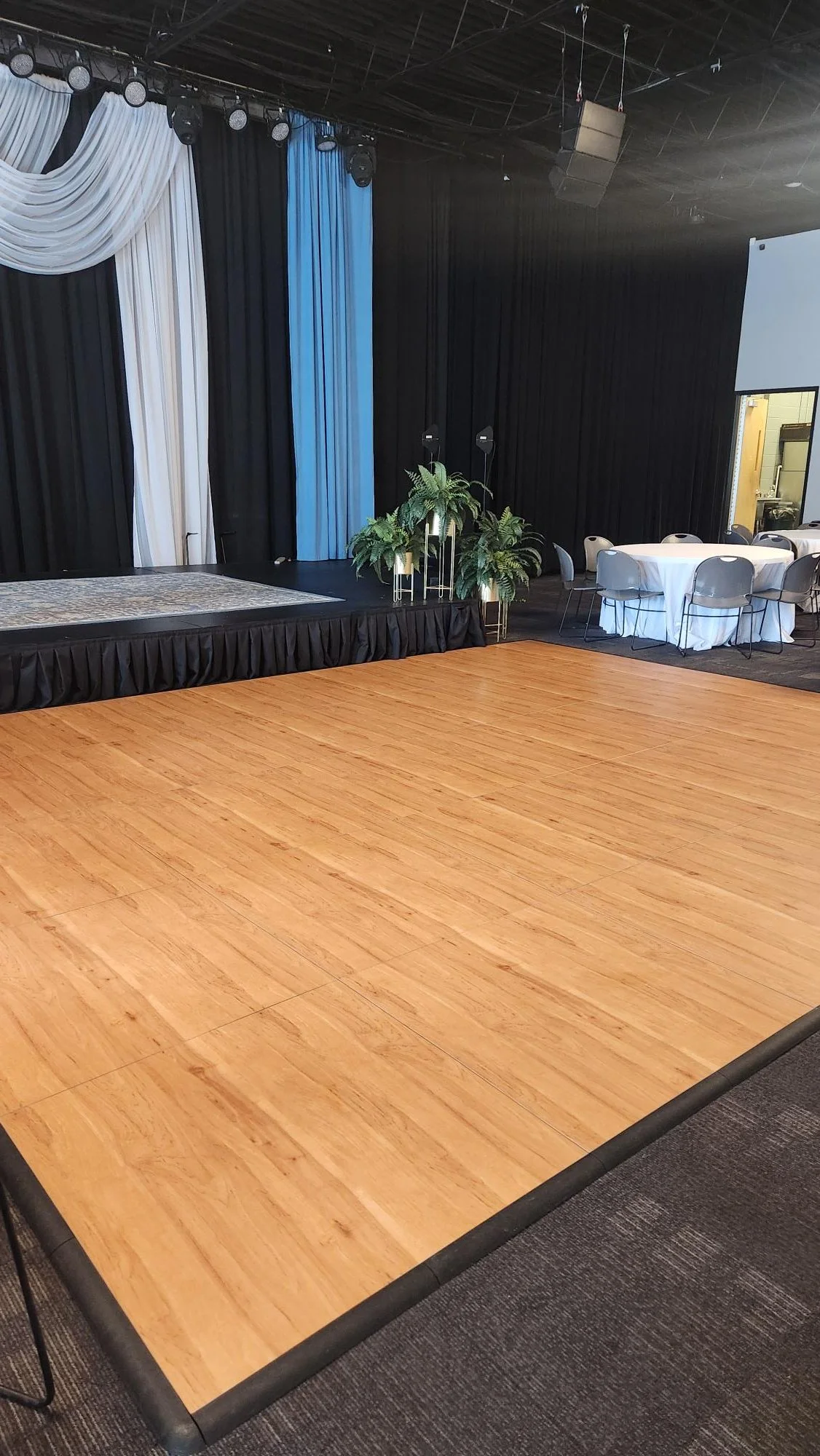 Maple Dance Floor Rental Kansas City