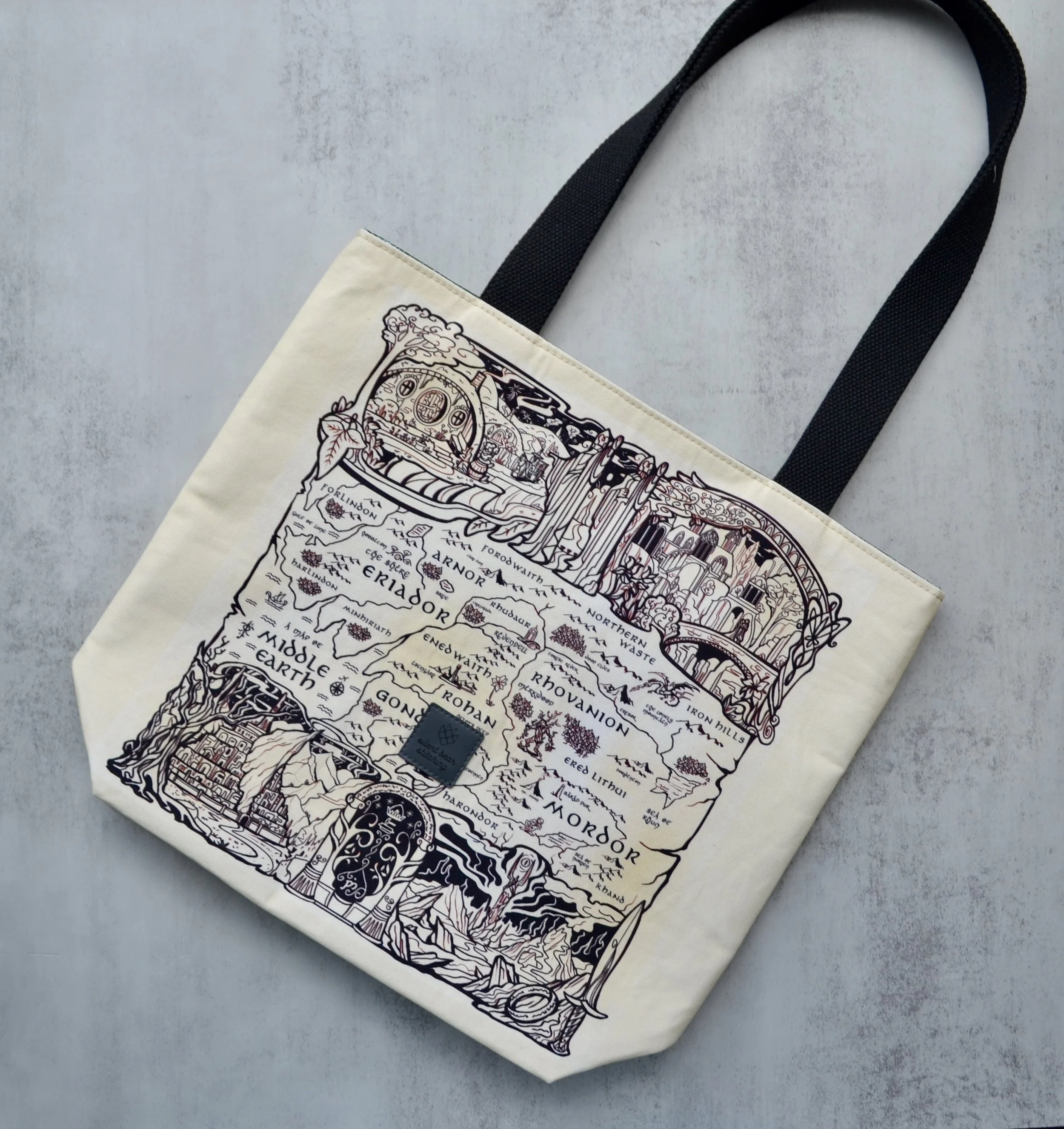 Lord of the Rings Custom Tote