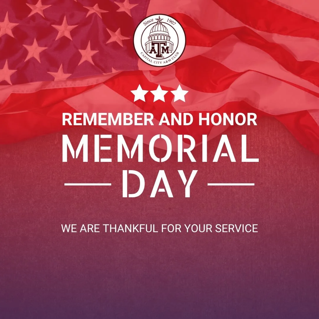 Today, we remember and honor the brave men and women who made the ultimate sacrifice in service to our country. Their courage, sacrifice, and dedication will never be forgotten.

As we spend time with family and friends this Memorial Day, we pause to