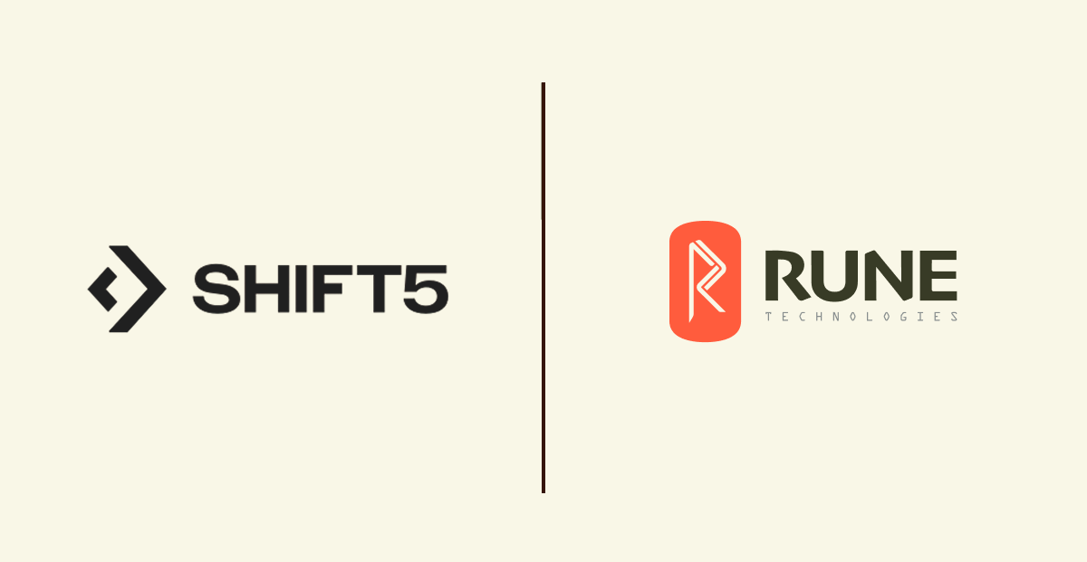Shift5 and Rune Technologies Announce Strategic Partnership to Advance Defense Platform Sustainment and Readiness
